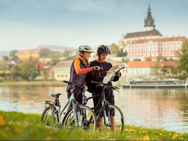 Elberadweg bei Litomerice