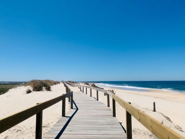 Radweg am Strand