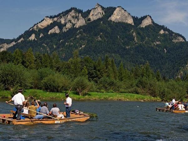 Flossfahrt auf dem Dunajec