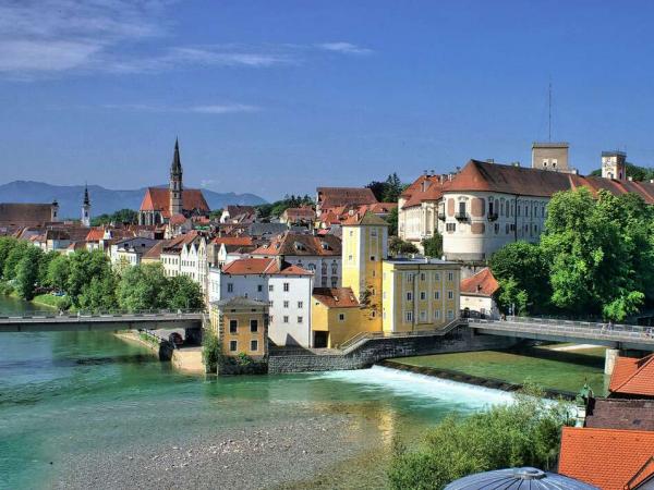 Blick auf Steyrer Altstadt