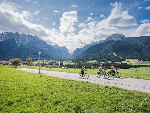 Radfahrer im Hochpustertal